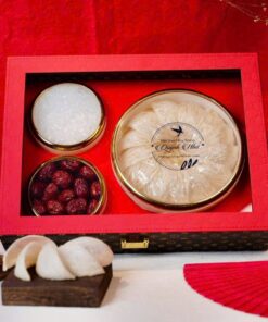 Set yến sào táo đỏ đường phèn
