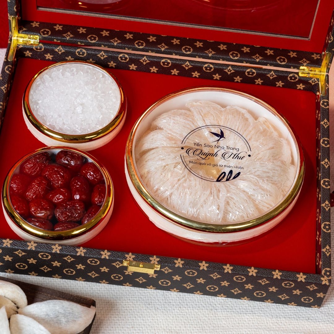 Set yến sào Khánh Hòa biếu Tết